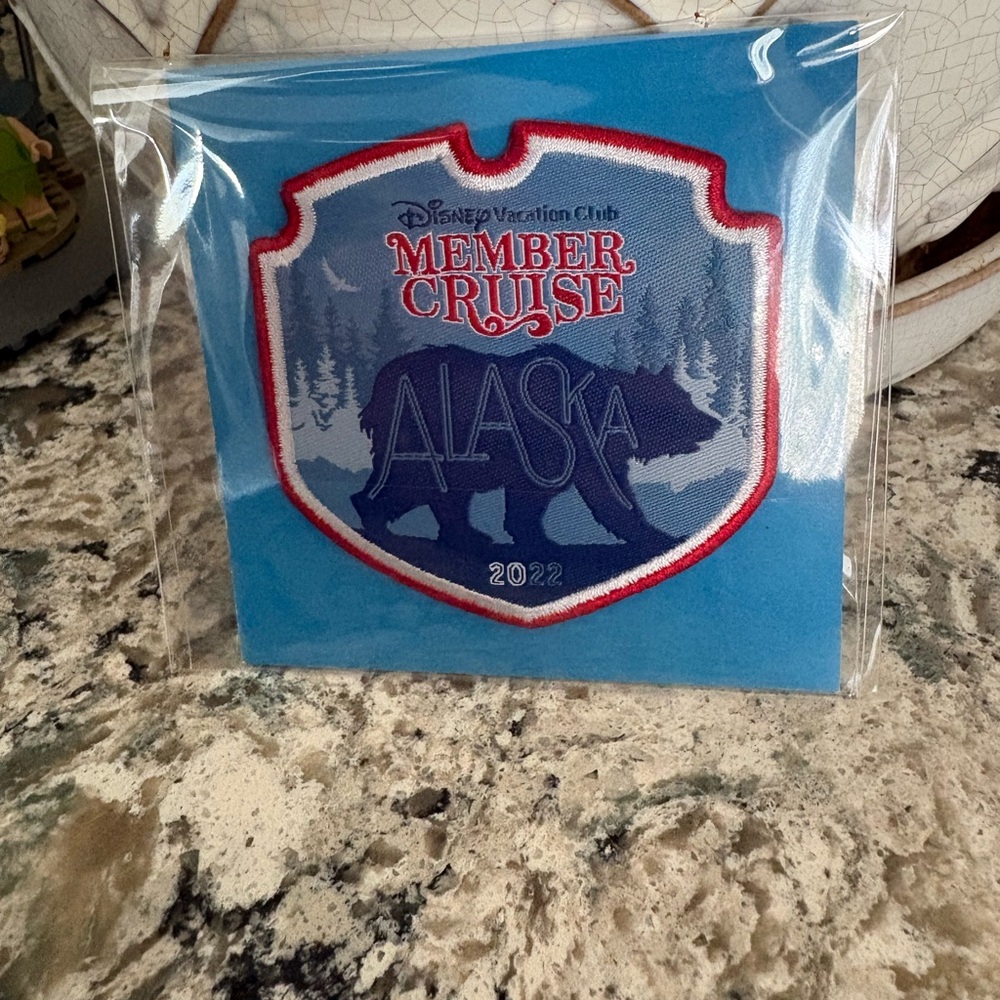 Disney Vacation Club Member Cruise Alaska 2022 Patch